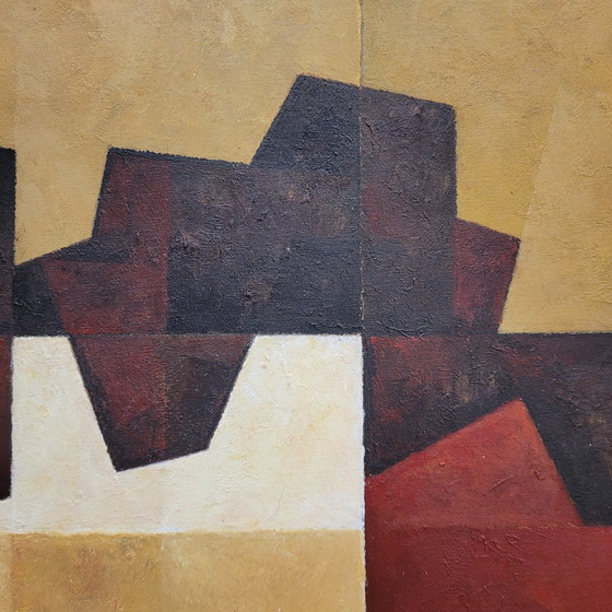 Image 1 of Acqua encaustica “Qvadrum”, Julio Sendino, 2019 - Arte contemporanea