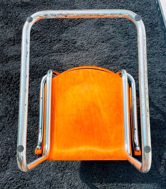 Image 1 of 3 vintage stoelen Mart Stam [ Bauhaus ] industrieel 1930s