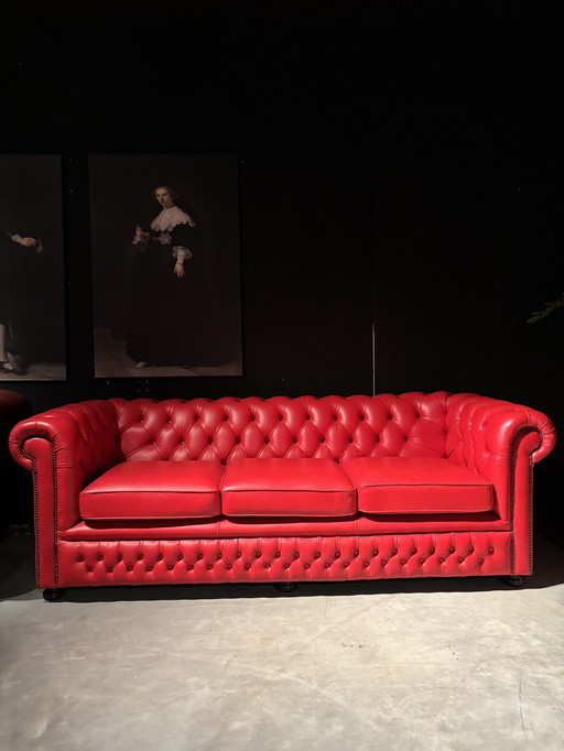 English Chesterfield 3 seater sofa Springvale new condition