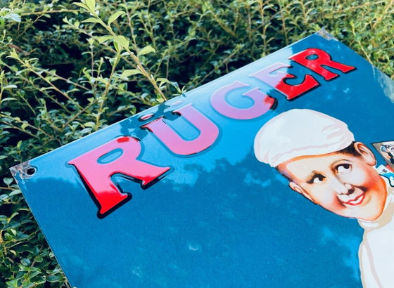 Image 1 of Enamel sign Hansi Rüger
