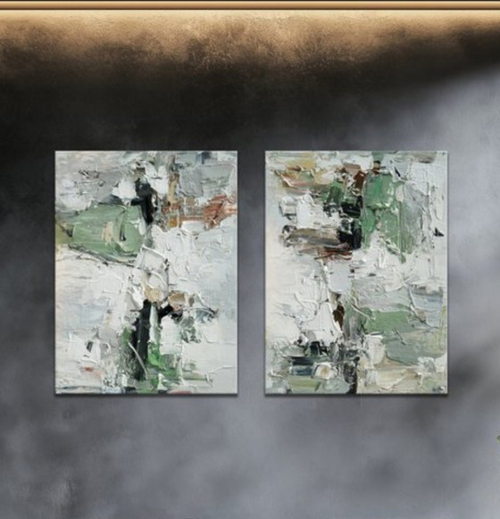 Image 1 of Stefano. Abstract Expressionisme. Glacier Garden.