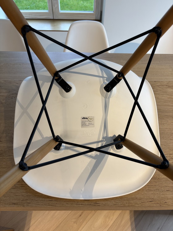 Image 1 of 8x Vitra Eames DSW Chairs