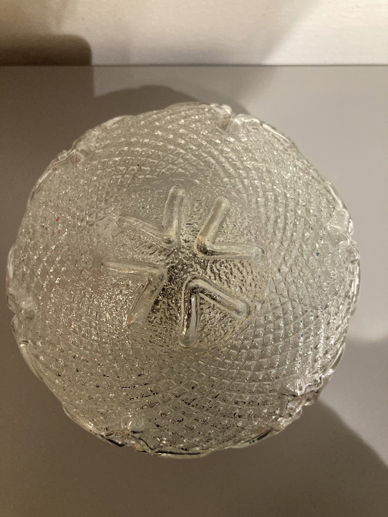 Image 1 of Lámpara de techo de cristal Art Decó HD