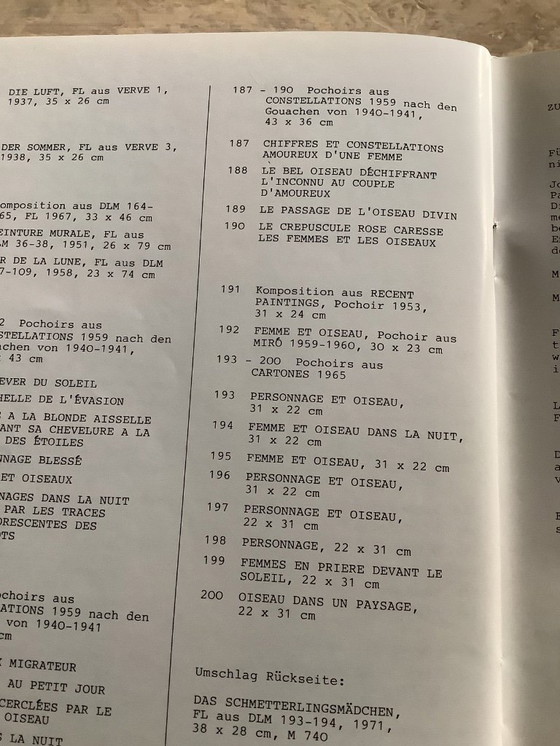 Image 1 of Joan Miró pochoir 1953