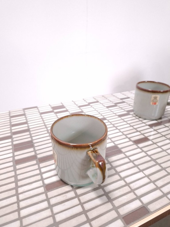 Image 1 of Juego de tazas de café de porcelana danesa Desirée Denmark, juego de 2