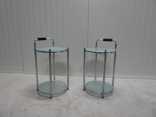 Set of Bauhaus side tables