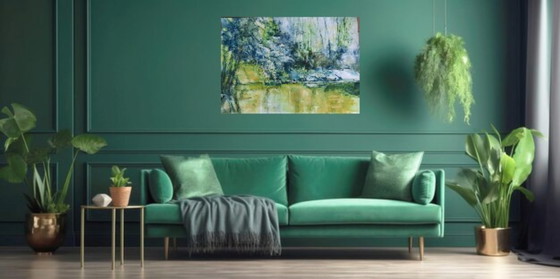 Image 1 of Modern acrylic/ oil painting