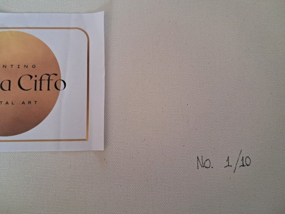 Image 1 of Enrica CIFFO - Tramonto, La Vergine - Litografía del artista