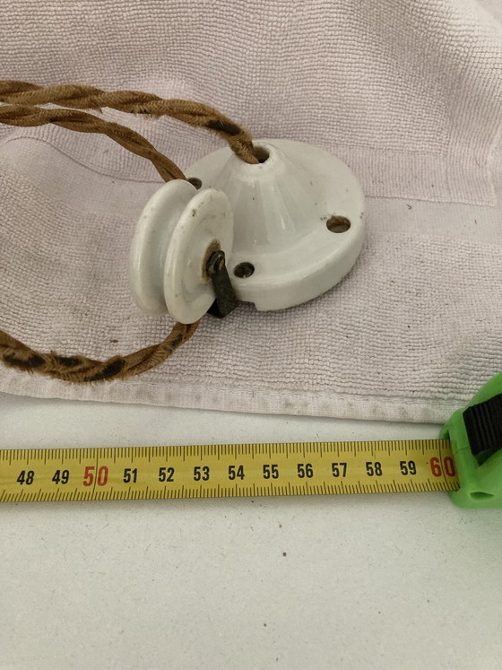 Image 1 of Ancien monte et baisse en porcelaine année 50’S