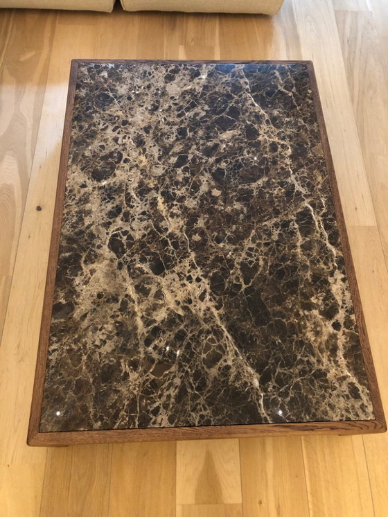 Image 1 of Marble Dark Emperador coffee table