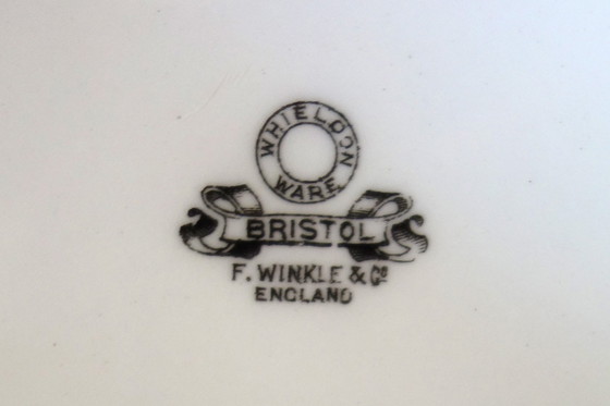 Image 1 of 6 tiefe Teller Winkle & Co Whieldon Road um 1910