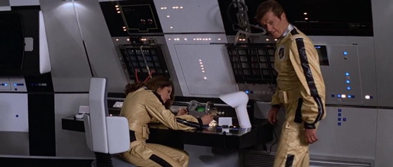 Image 1 of Unique Delta Design Chair Original From The James Bond Movie Moonraker