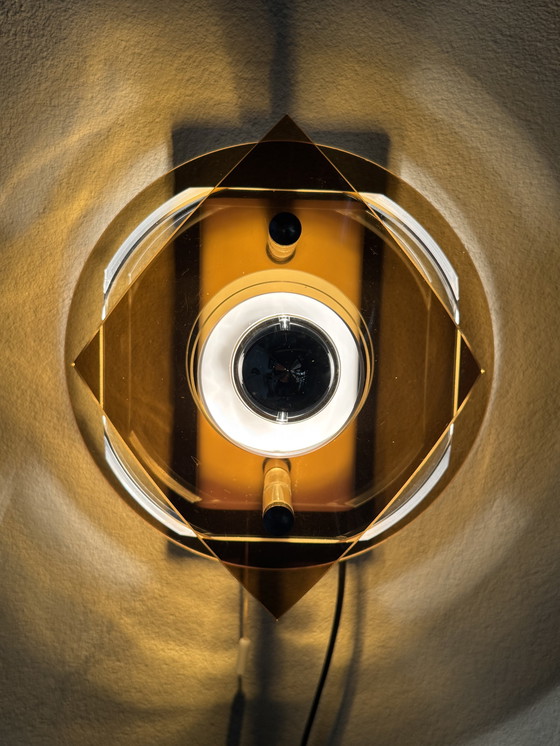 Image 1 of Herda Space Age Wall Lamp 1970s