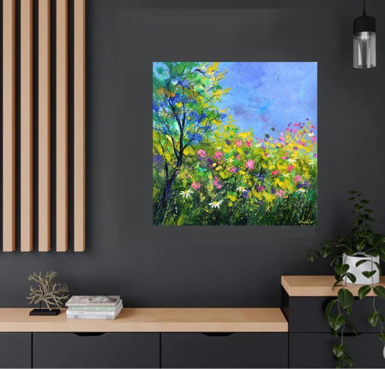 Image 1 of Pink and yellow meadow