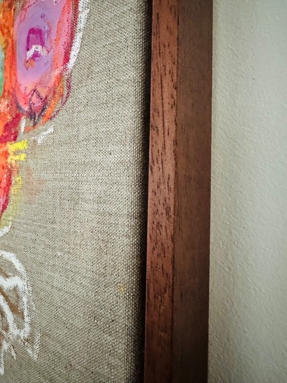 Jacques Sparrow - "It's a Jacques." - opera d'arte 2026, Dipinti e disegni, Tela, Legno, Arancione (foto 5 di 9)