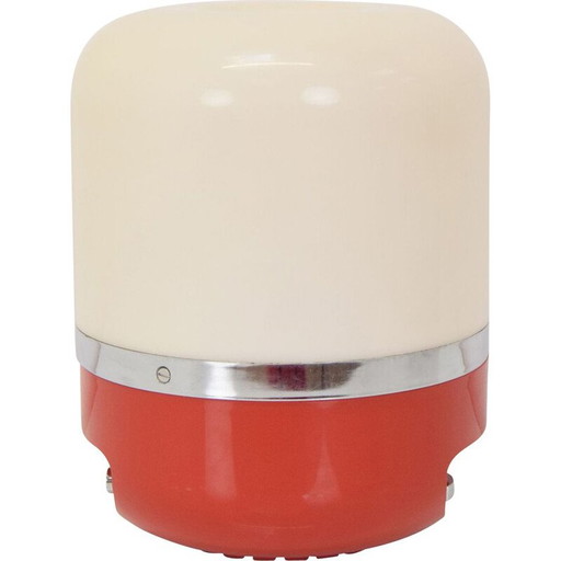 Vintage plastic lamp by Adriano Rapholdi for Europhon, Italy 1970