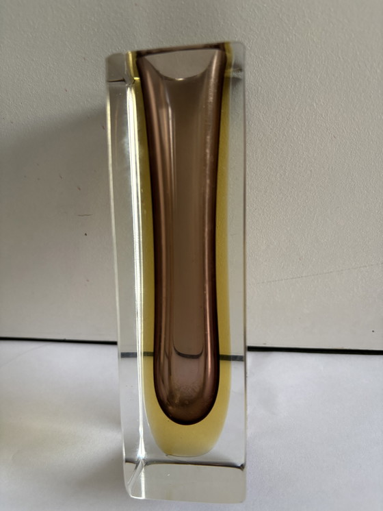 Image 1 of Murano Sommerso vintage vase