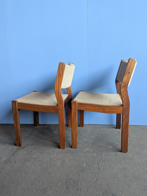 Image 1 of Set di 2 sedie vintage in teak