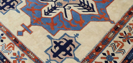 Image 1 of Shirvan caucasien russe antique Plus de 60 ans - Kilim - 203 cm - 200 cm - Très fin