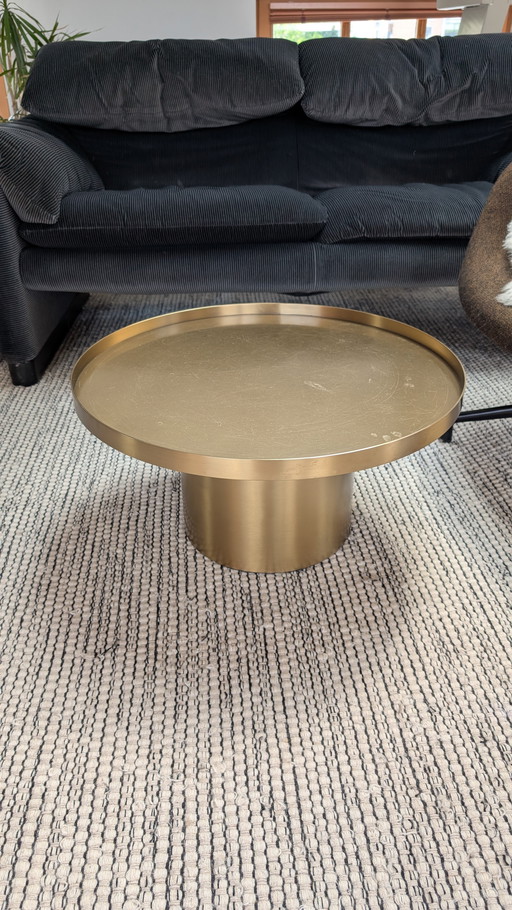 table basse en laiton