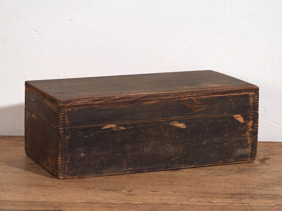 Antieke oosterse rode kist (ca. 1900) #33 – Ladekasten (photo 36 of 40)