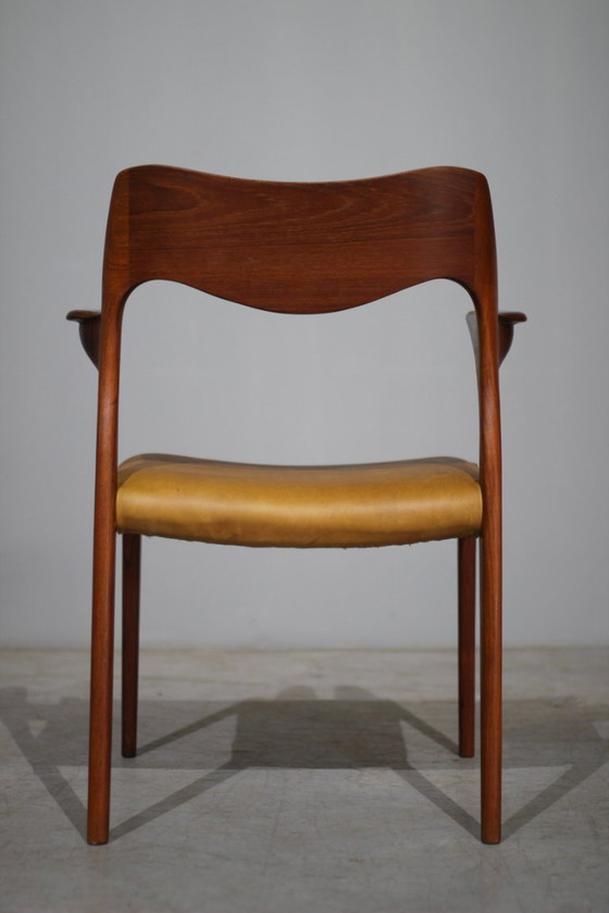 Image 1 of Fauteuil model 55 van Niels Otto Moller voor J. L. Mollers