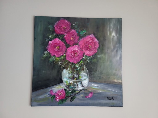 Oleszczuk - Blumen in der Vase