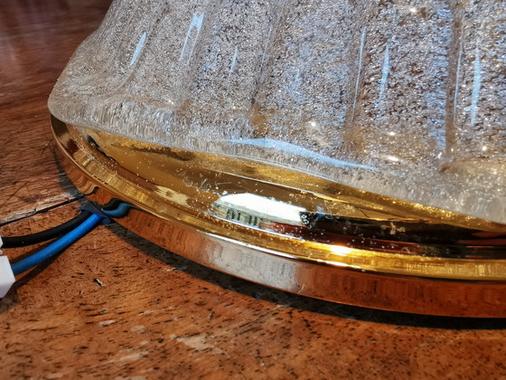 Image 1 of Murano ijsglazen plafond- of wandlamp