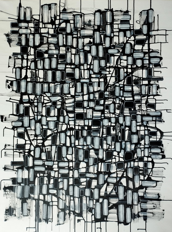 Image 1 of Natia Antadze Abstract Composition XXL