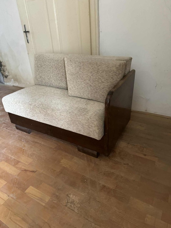 Small Art Deco Sofa, Austria, 1930s – Couches (photo 2 of 4)