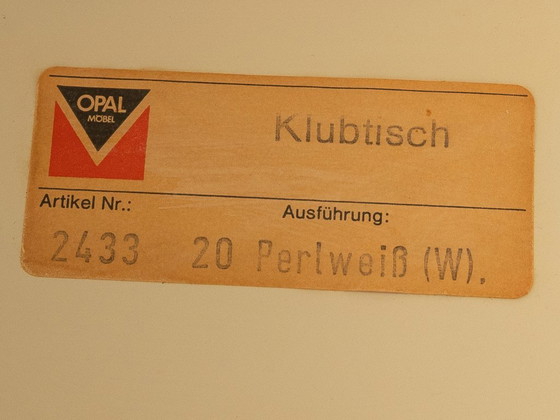 Image 1 of Bijzettafel uit de jaren 70, Opal Möbel