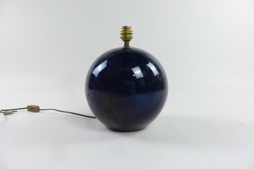 Ball lamp in the style of Jacques ADNET.