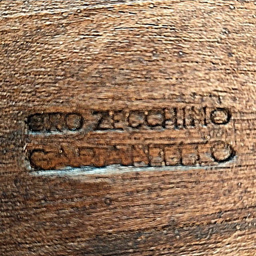 Miroir italien antique Julklapp Christmasgift avec feuille d'or – Pièce unique faite main