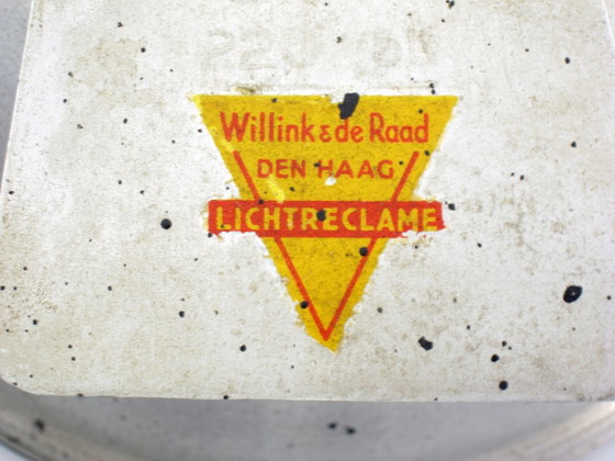 Lampada da Negozio Vintage Willink & De Raad Den Haag Anni '50 – Hala, Lampade a sospensione, Metallo (photo 3 of 9)