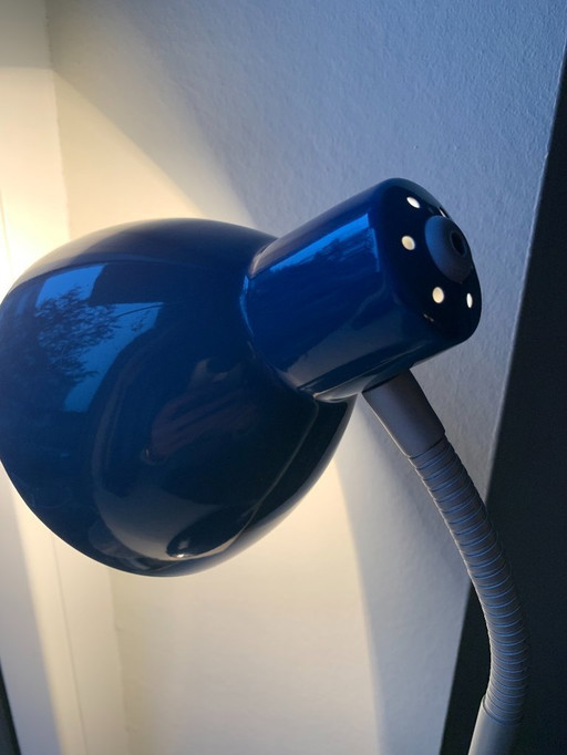 Lampada da scrivania/da tavolo vintage MASSIVE anni '80 - Blu bicolore