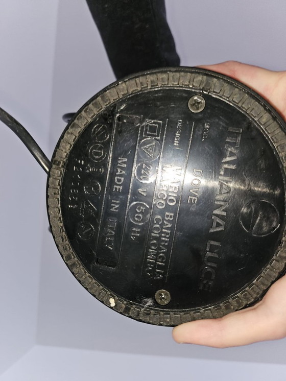 Image 1 of Iconic "Dove" Lamp by Barbaglia & Colombo - Ed. Italiana Luce (Italian Design 80s)