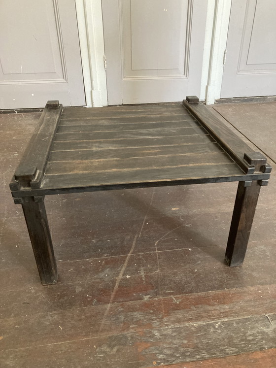 Gerard Lange Coffee Table + 2 Armchairs – Wood (photo 4 of 5)