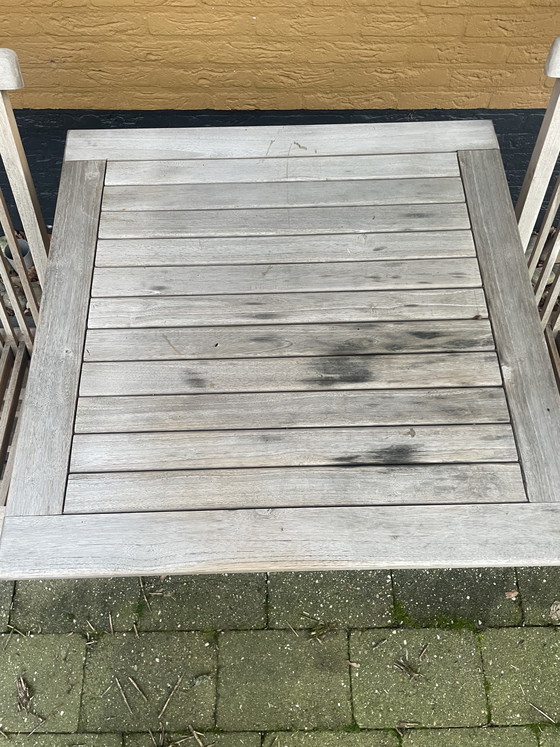 Image 1 of ensemble de jardin en teck