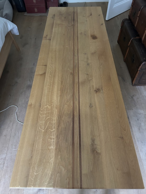 Custom Oak Table The Hague – 180 X 60 Cm – Couqou The Hague, Dining tables, Wood (photo 3 of 5)