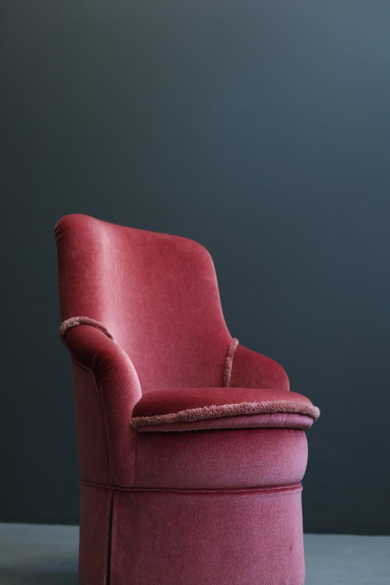 Image 1 of Set di due sedie da boudoir vintage