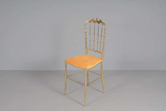 Image 1 of Set of 4 Chiavari Chairs, Italy, 1960s