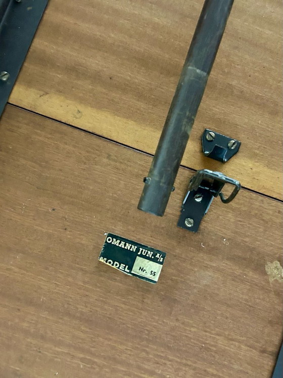 Image 1 of Tavolo da pranzo allungabile Omann Jun 55 in teak, stile vintage danese