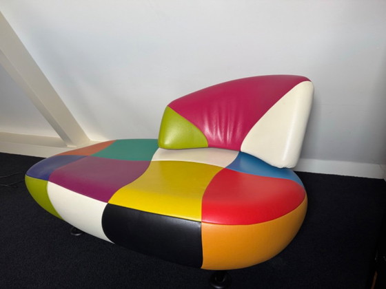 Leolux Kikko Chaise Longue – Leather, Metal (photo 5 of 5)