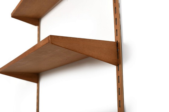 Image 1 of Sistema di mensole in rovere Kai Kristiansen, anni '60