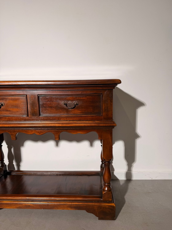 Console ancienne en acajou – Tables d'appoint (photo 3 of 5)