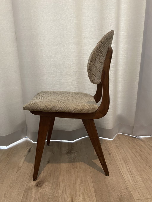 6x Chaise de salle à manger vintage Louis van Teeffelen