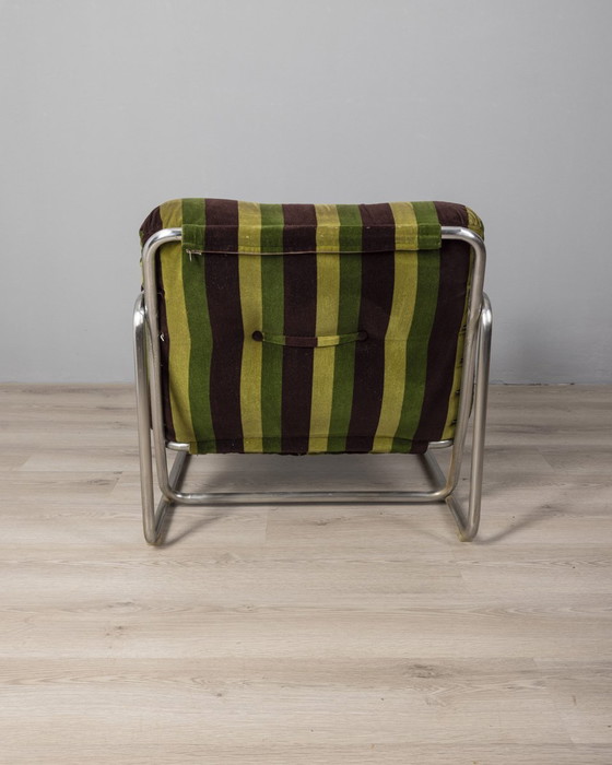 Image 1 of Pair of vintage 70s velvet armchairs designed by G. Faleschini for Mariani