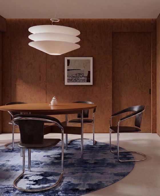 Image 1 of 4 chaises design italiennes vintage A. Rizzatto