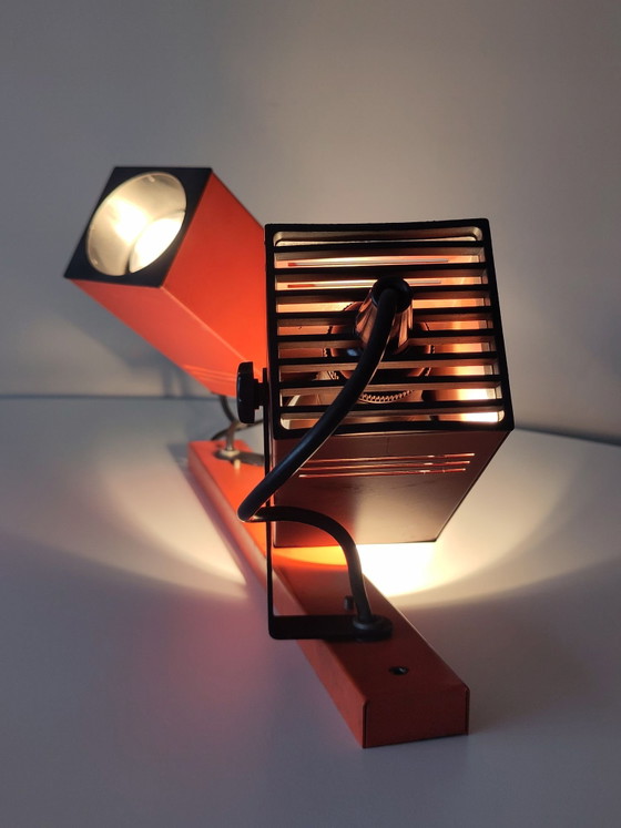 Philips cube lamp space age, Plafoniere, Metallo, Plastica, Arancione (foto 11 di 15)
