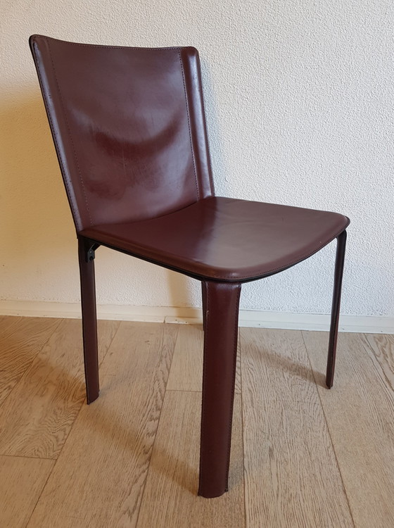 Image 1 of 2 design stoelen - Giancarlo Vegni voor Fasem